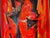 Marino Marini, Red Composition, 1980, Silkscreen, Framed For Sale - Image 6 of 10
