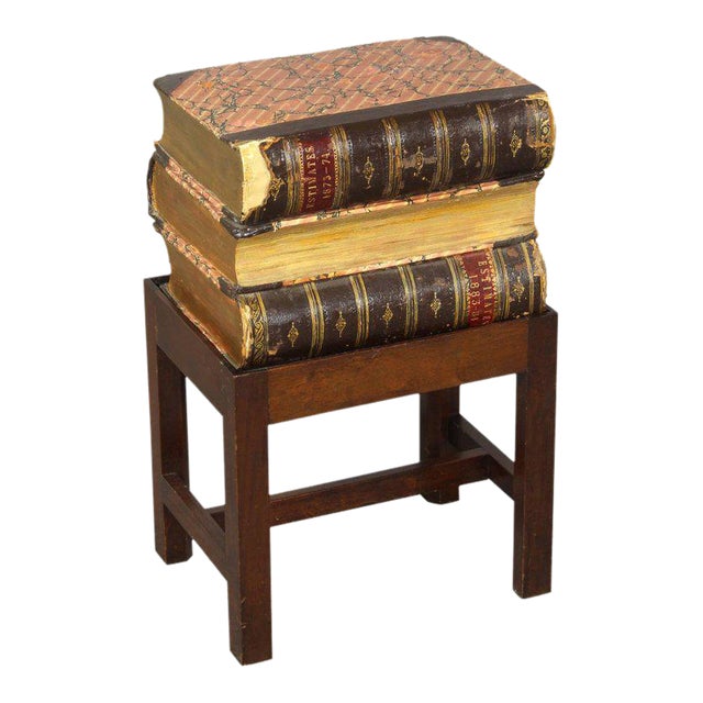 Books Stack Side Table Chairish