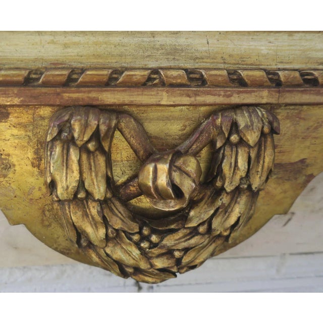 19th Century Swiss Carved Gilt Mirror For Sale In Denver - Image 6 of 10