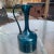 Mid Century Modern Teal Empoli Ewer/Pitcher that dates to the 1960’s was Handblown in Italy and is in very good condition....