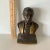 Metal Mid 20th Century Small Bronze Bust/Paper Weight of Abraham Lincoln For Sale - Image 7 of 8