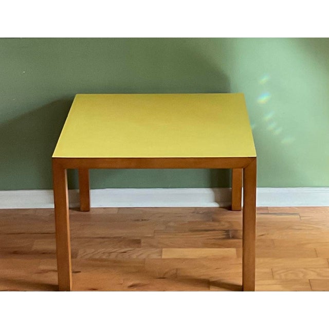 Vintage Lane Altavista Virginia 70s Mid Century Modern Wood End Side