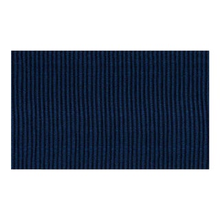 Sample - Schumacher Wide Faille Tape in Navy For Sale