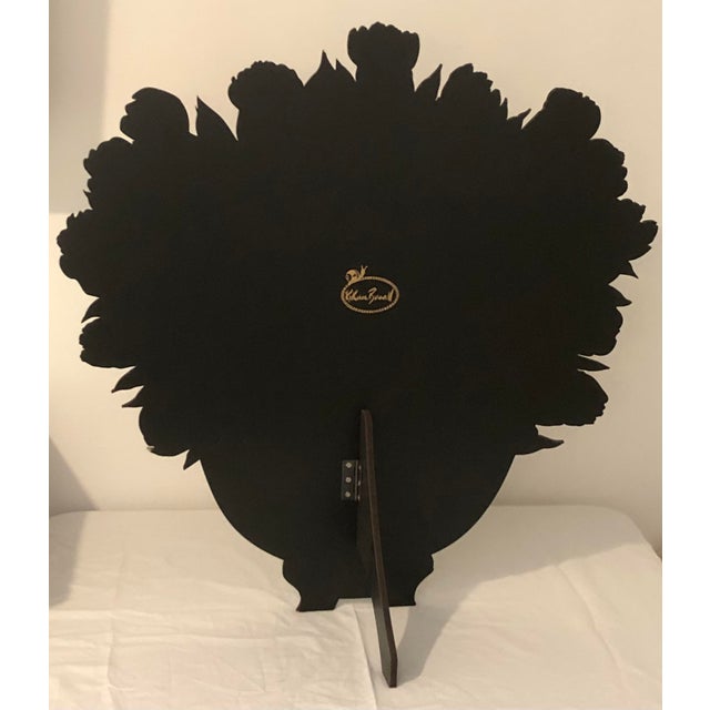 Farmhouse Parrot Tulips Fire Screen For Sale - Image 3 of 5