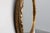 1920s Art Deco Oval Gilt Oak Mirror, Belgium, 1920s For Sale - Image 5 of 11