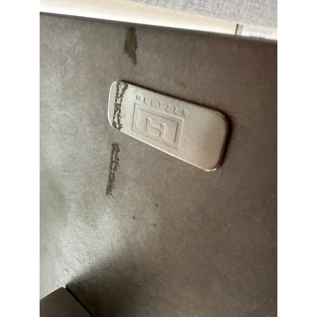 Michael Heltzer Michael Heltzer Steel and Cast Stone Console Table One of a Kind For Sale - Image 4 of 8