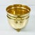 Mid-Century Hollywood Regency Boho Chic English Traditional Style 3-Footed Brass Planter For Sale - Image 10 of 11