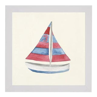 Contemporary Sailboat No. 3 Print For Sale