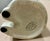 Staffordshire Late 19th Century Staffordshire Spaniel Dog Pitcher in Black & White For Sale - Image 4 of 8