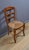 Vintage Cherrywood Straw Chairs, 1950s, Set of 6 For Sale - Image 10 of 18