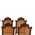 Henry II Chairs in Oak and Straw Seat, Set of 8 For Sale - Image 4 of 6