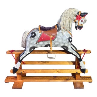 Vintage Collinson Rocking Horse, 1960s For Sale