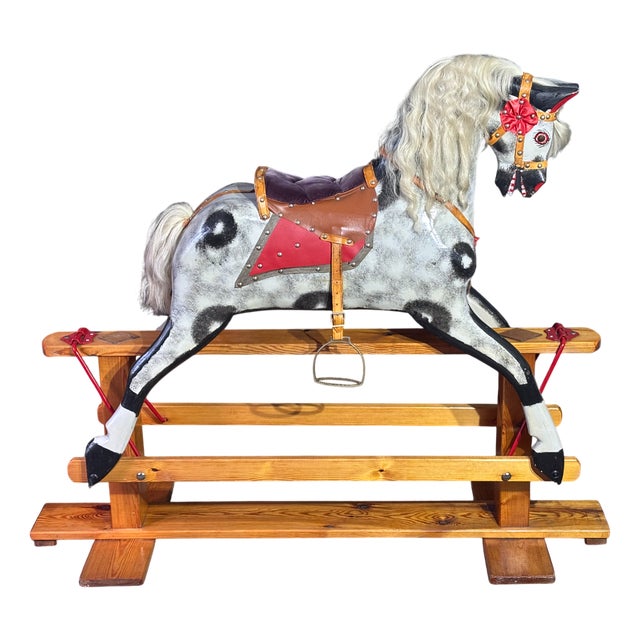 Vintage Collinson Rocking Horse, 1960s For Sale