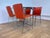 Mid-Century Chrome Dining Chairs and Table, 1970s, Set of 5 For Sale - Image 14 of 16