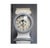 Swedish Mora Clock in White Rosesfryksdall, 1800s For Sale - Image 3 of 5