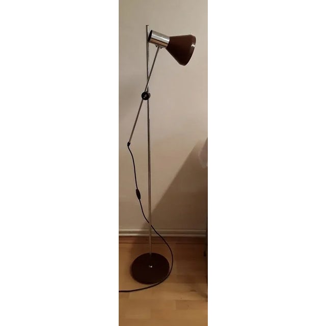 Adjustable German Floor Lamp, 1970s For Sale - Image 6 of 6
