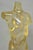 Amber Vintage Mid Century Italian Modern Lucite Acrylic Nude Bust Modernist Sculpture For Sale - Image 8 of 18