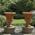 Terra Cotta 1990s Pair of Neoclassical-Style Terracotta Garden Urns For Sale - Image 8 of 8