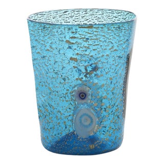 Bicchieri di Murano Tumblers (Set of 2) - Aquamarine For Sale