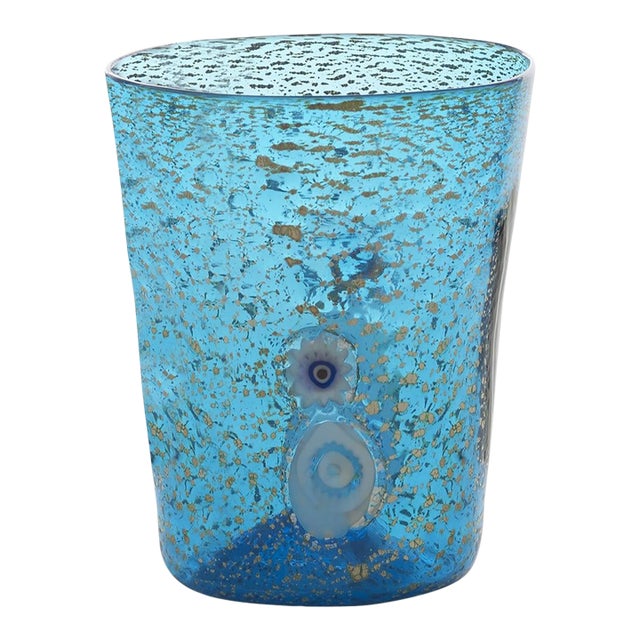 Bicchieri di Murano Tumblers (Set of 2) - Aquamarine For Sale