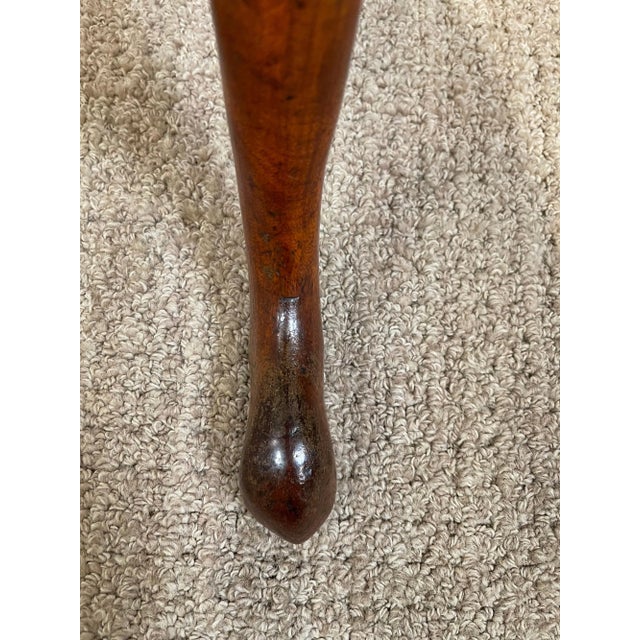 Late 19th Century George III Mahogany tilt-top Tripod Table For Sale - Image 11 of 13