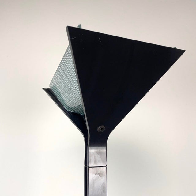 Metal Black Papillona Floor Lamp by Tobia Scarpa for Flos, 1970s For Sale - Image 7 of 18