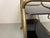 1950s Mid-Century Brass and Black Glass Bar Trolley from Grünstadt, Germany, 1950s For Sale - Image 5 of 18