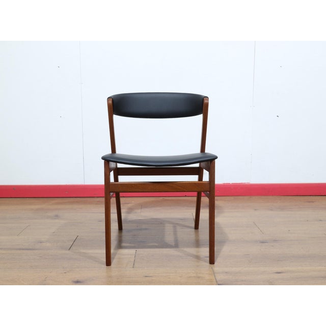 Mid Century Modern Vintage Teak Danish Dining Chairs X 6 For Sale - Image 12 of 15