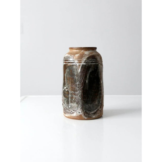 Late 20th Century Vintage Sauer Studio Pottery Vase For Sale - Image 5 of 12