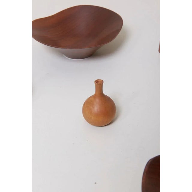 Large Turned Wood Collection by Rude Osolnik, 1970s, Set of 15 For Sale - Image 13 of 18