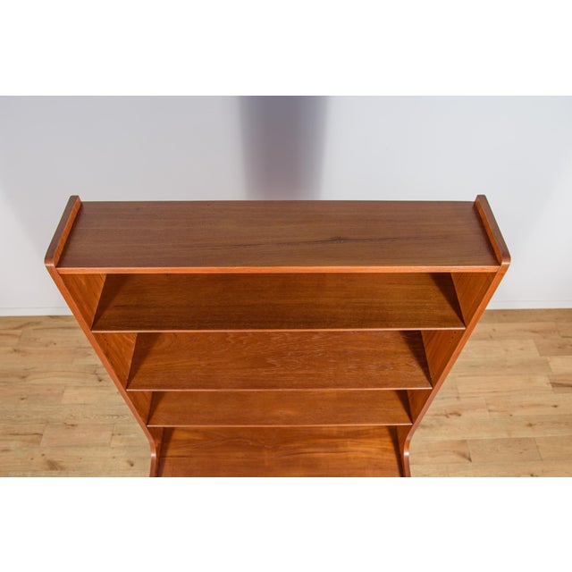 Mid-Century Modern Teak Shelf by Johannes Sorth for Bornholm, 1960s For Sale - Image 6 of 18