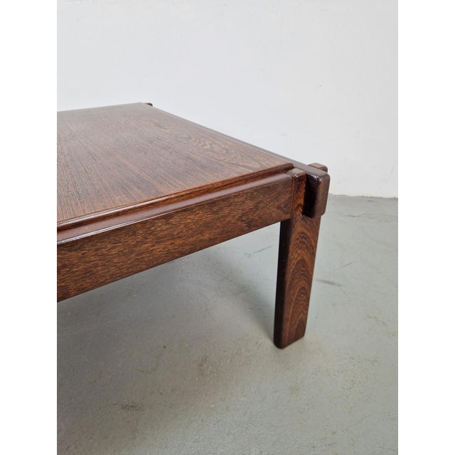 Brown Vintage Coffee Table from Wenge, 1970s For Sale - Image 8 of 12
