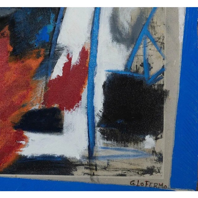 Abstract Expressionism is an original artwork realized by Giorgio Lo Fermo (b. 1947) in 2008. Original Oil Painting on...