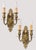 Gold Vintage French Bronze Wall Lights, 1940s, Set of 2 For Sale - Image 8 of 9