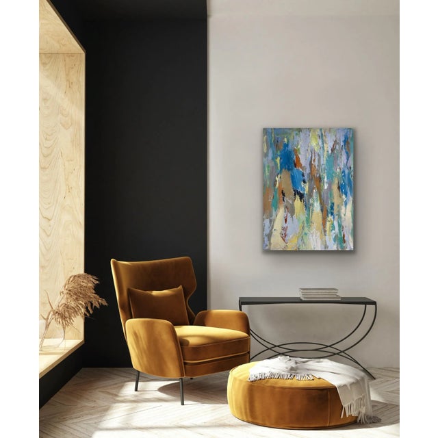 2020s Contemporary Abstract Original Oil Painting For Sale - Image 5 of 12