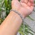 Art Deco 18k White Gold 2.83 Carats Natural Diamond Statement Tennis Bracelet For Sale - Image 3 of 18