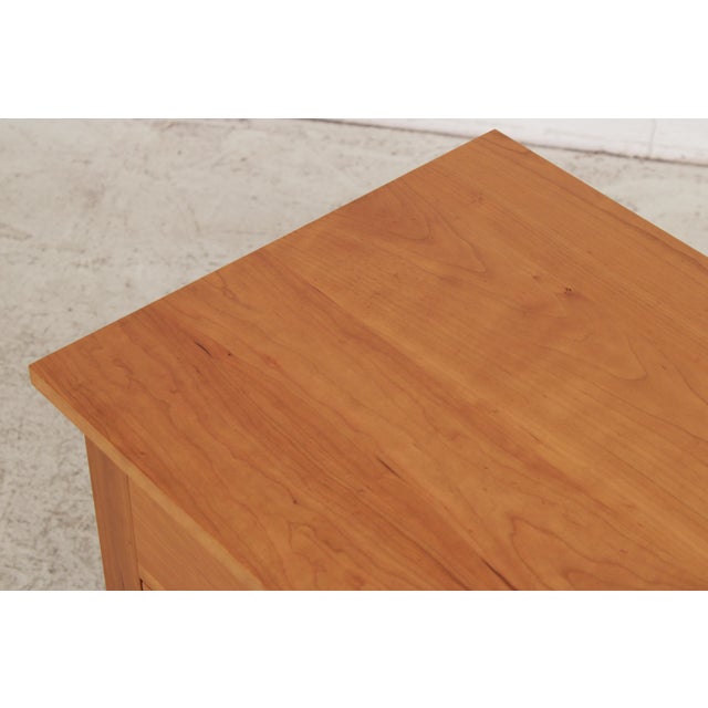 Gat Creek Cherry 4 Drawer Nightstand For Sale - Image 9 of 15