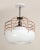 Industrial Style White and Copper-Plated Pendant Light by Roll & Hill For Sale - Image 13 of 13