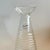 Mid-Century Modern Vintage Italian Clear Glass Decanter by Profiles – Ribbed Minimalist Barware For Sale - Image 3 of 7