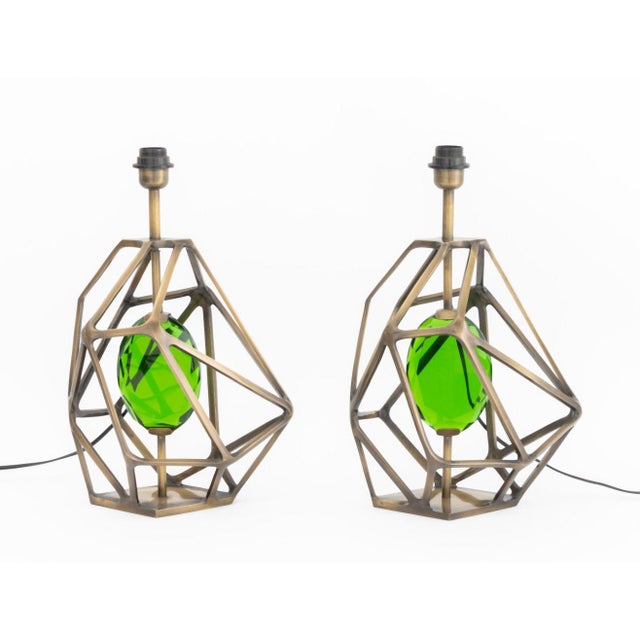 Koket "Gem" Table Lamps, Pair For Sale - Image 10 of 13
