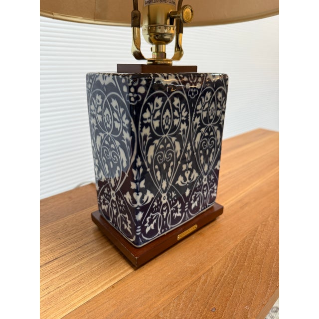 Wood Ralph Lauren Lotus Table Lamp For Sale - Image 7 of 12