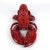 Large Decorative Red Ceramic Lobster, Italy For Sale - Image 4 of 14