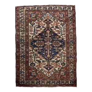 1920s Antique Handmade Persian Malayer Rug