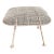 Mid 20th Century Russell Woodard Sculptura Footstool Ottoman, Attributed For Sale