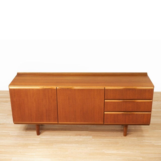 A. H. McIntosh & Co. Ltd. Mid Century Teak Credenza by McIntosh of Kirkcaldy For Sale - Image 4 of 10