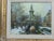Framed European Winter Street Scene Original Oil Painting Signed Gerald Kott, Mid-20th Century For Sale - Image 15 of 18