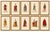 Title: Set of 10 Medieval Costume Prints by Paul Mercuri, Hand-Colored, Paris 1845 A striking set of ten original hand-...