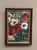 Original swedish oil on canvas – “red poppies and white blossoms” by l. Stokes – signed – vintage & framed – 35 × 26 cm...