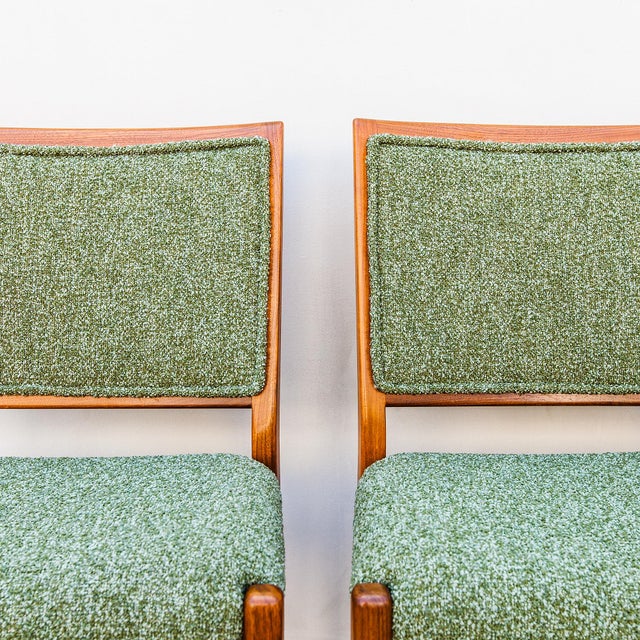 Mid-Century Modern Vintage Mid Century Modern Walnut Dining Chairs by Skaraborgs For Sale - Image 3 of 15