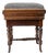 Victorian Mechanical Rise and Fall Piano Stool from Brooks Ltd, 1890s For Sale